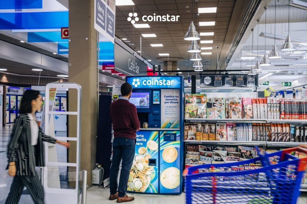 Foto de Coinstar se posiciona como aliado del retail de alimentación