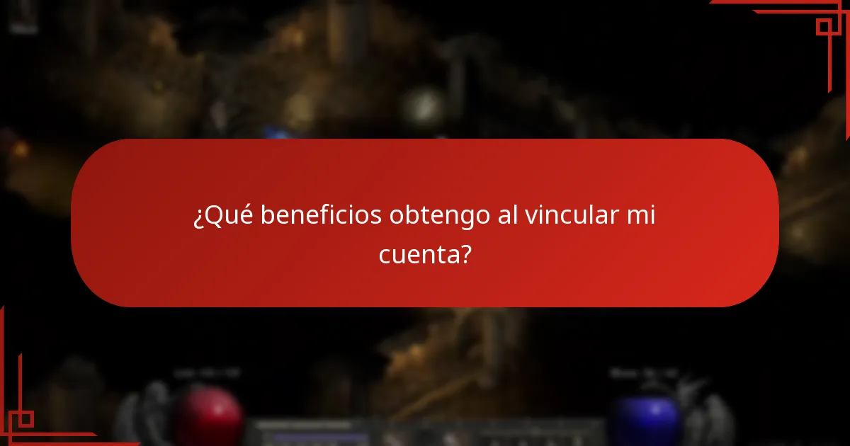 ¿Qué beneficios obtengo al vincular mi cuenta?